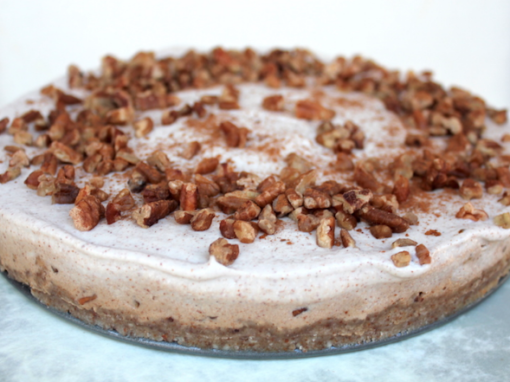 RAW Fig Pistachio Walnut Pie